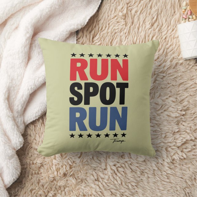 Coussin Courir Spot Courir Trump 2024 (Couverture)