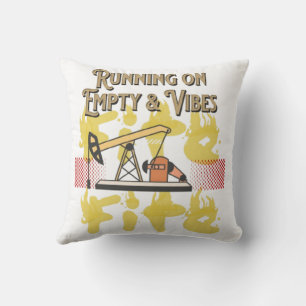 Coussin Courir sur Vide & Vibes - Drôle Jeu esthétique P