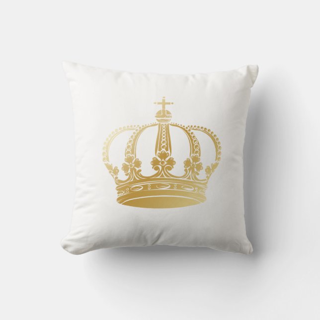 Coussin Couronne brillante de cru d'or (Recto)