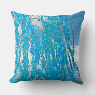 Coussin Couronne d'arbres en cristal