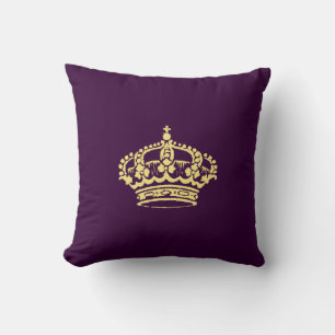 Coussin Couronne d'or