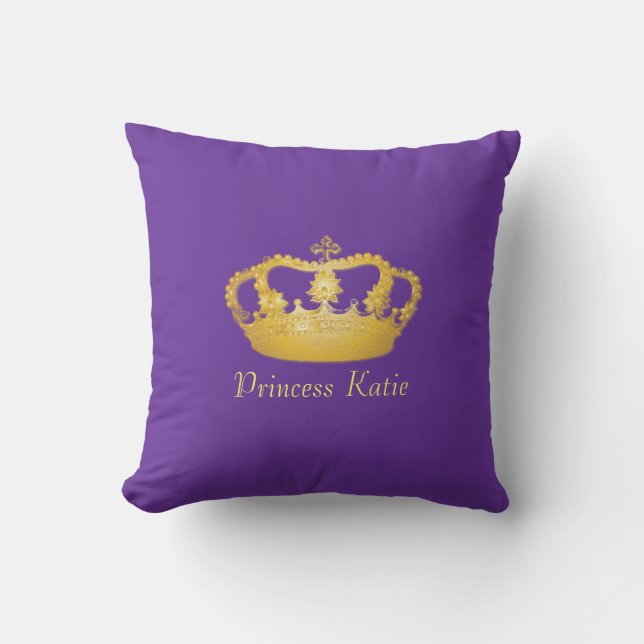Coussin Couronne dorée (Recto)
