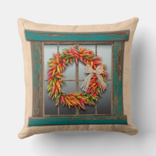Coussin Couronne du sud-ouest du Chili sur une fenêtre en