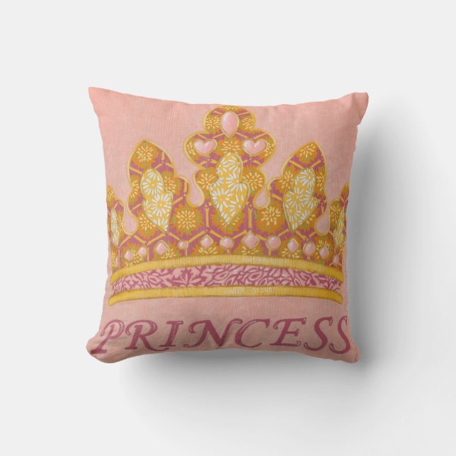Coussin Couronne princesse juive par Chariklia Zaris (Recto)