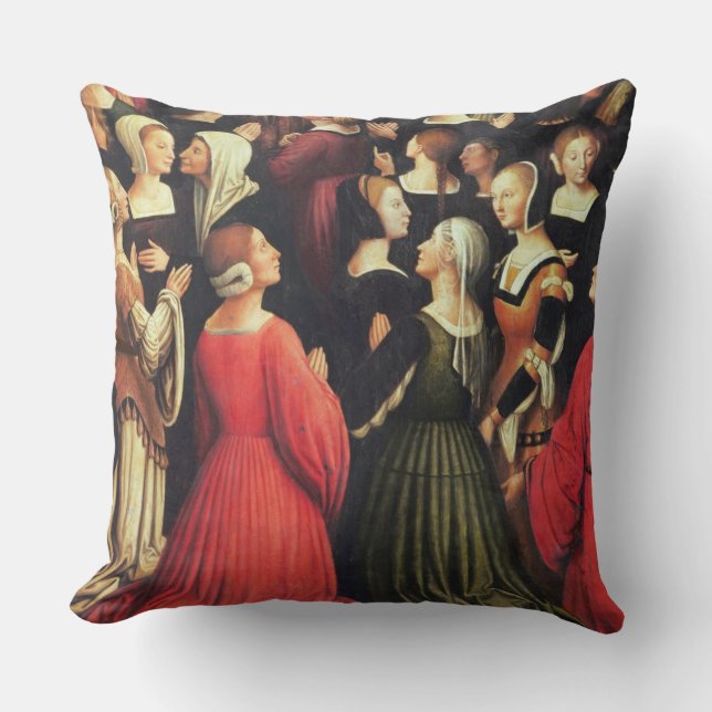 Coussin Couronnement de la Vierge, 1513 (huile sur (Recto)
