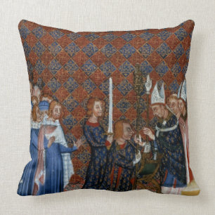 Coussin Couronnement f.58 de Mme Tiberius B Viii du Roi