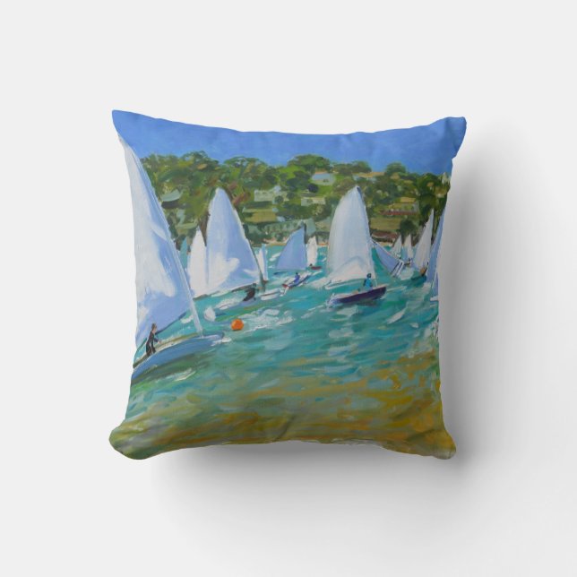 Coussin Course de voilier (Recto)