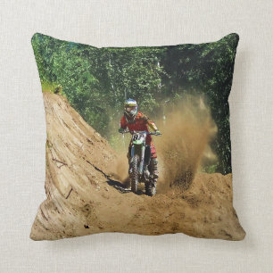 Coussin Course du champion de Motocross Dirt-Bike