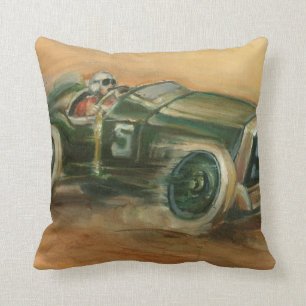 Coussin Course du Grand Prix de France par Ethan Harper