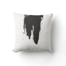 Course noire de peinture minimale