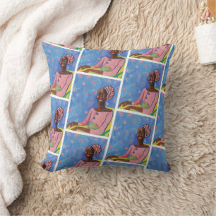 Coussin Cousin Betty par KAB Jeu d'oreiller