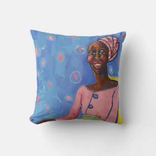 Coussin Cousin Betty par KAB Jeu d'oreiller