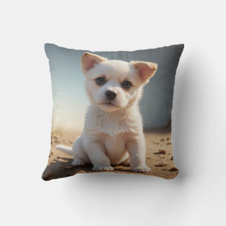 Coussin coussin à chiot mignon