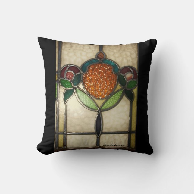 Coussin COUSSIN. .AMERICAN MOJO EN VERRE SOUILLÉ de (Recto)