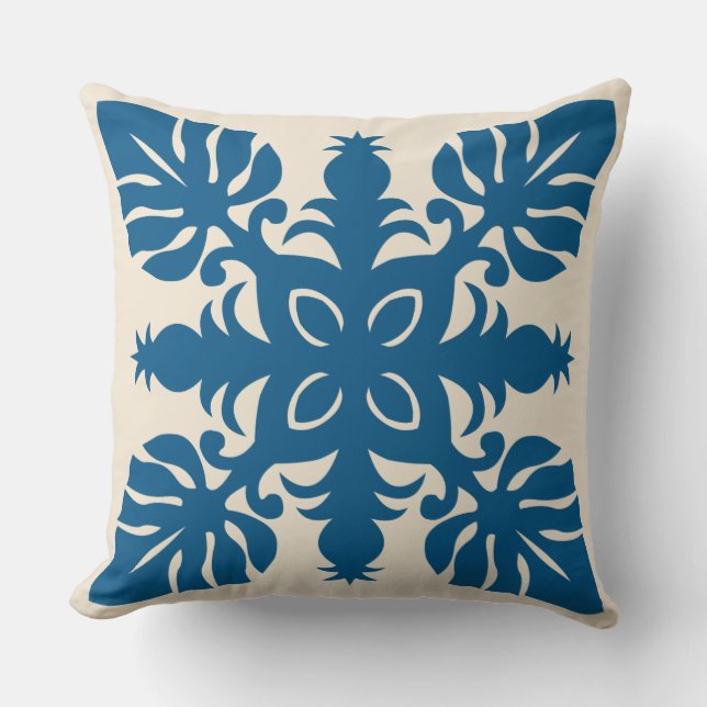 Coussin COUSSIN-ananas QUILT HAWAIIAN TRÈS MODERNE (Recto)