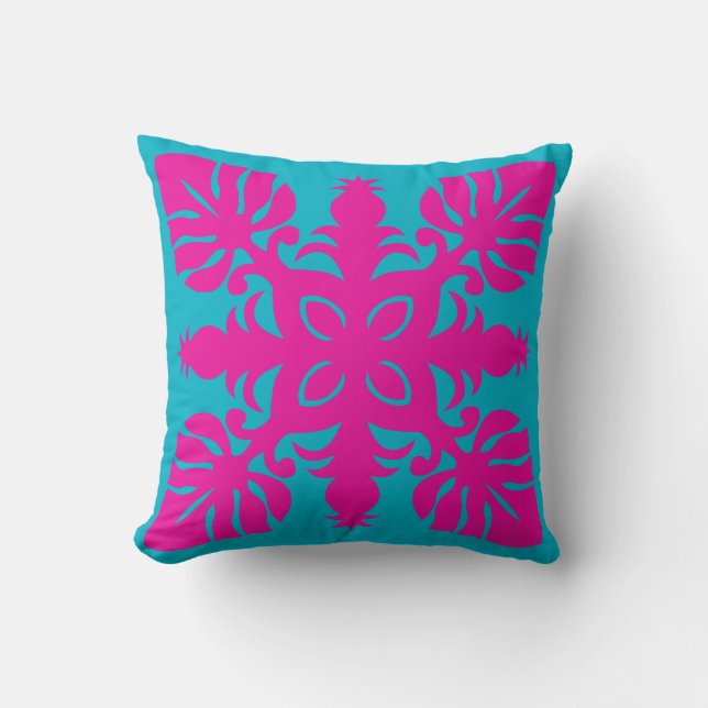 Coussin COUSSIN-ananas QUILT HAWAIIAN TRÈS MODERNE (Recto)