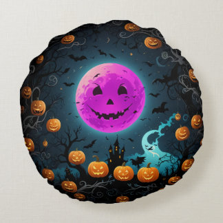 coussin coussin arrondi halloween