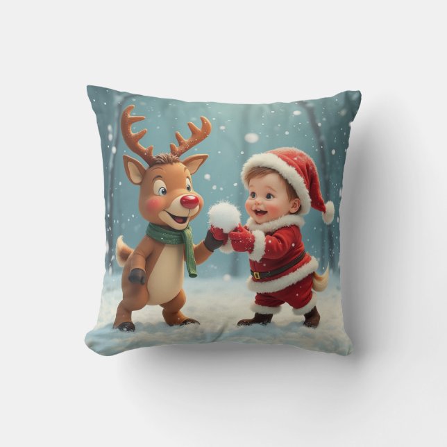 Coussin coussin Baby Père Noël (Recto)