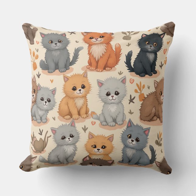Coussin coussin chaton (Recto)