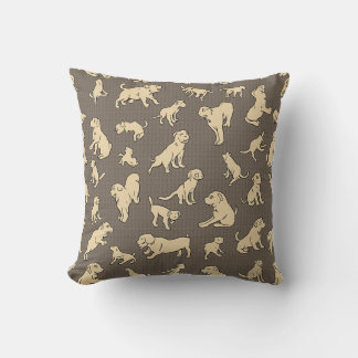 coussin coussin chien mignon
