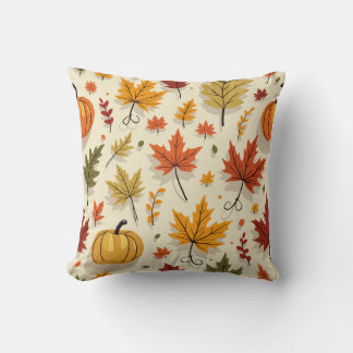 coussin coussin d'automne chaud
