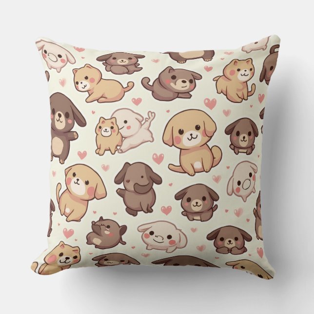 Coussin coussin de caractère mignon (Recto)