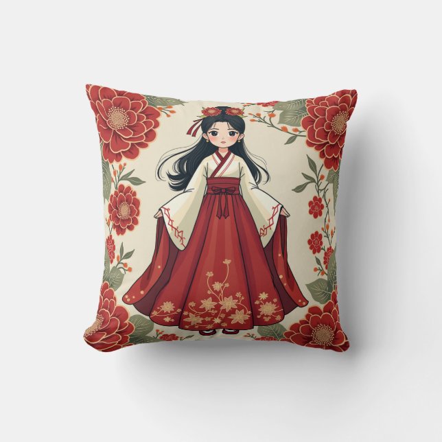 coussin coussin de caractère traditionnel coréen H (Recto)