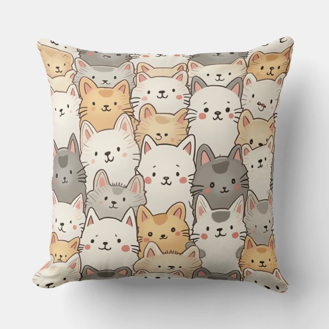 Coussin coussin de chat (Recto)