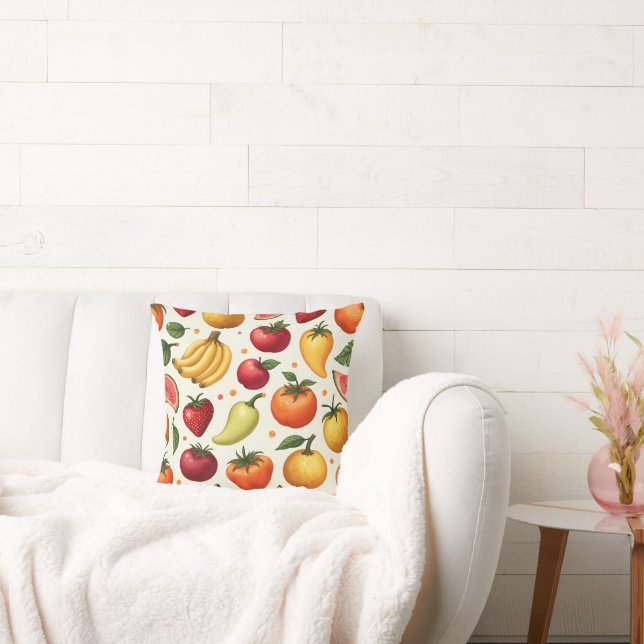 Coussin coussin de fruits (Canapé)