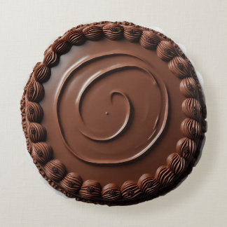 coussin coussin de gâteau chocolat