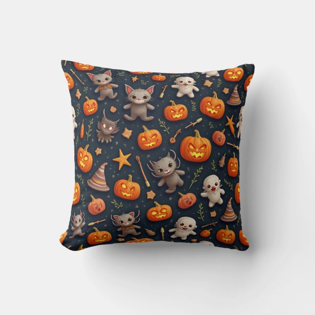 Coussin coussin de jour d'Halloween (Recto)