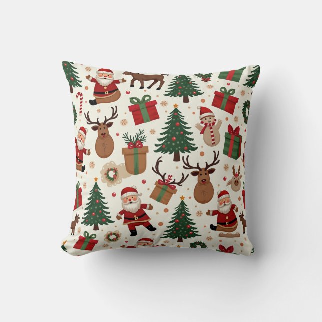coussin coussin de noël (Recto)