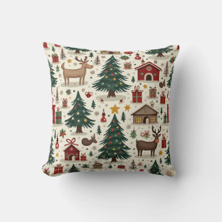 coussin coussin de noël.