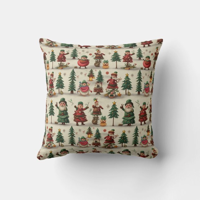 coussin coussin de noël (Verso)