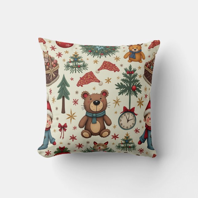 Coussin coussin de Noël (Recto)