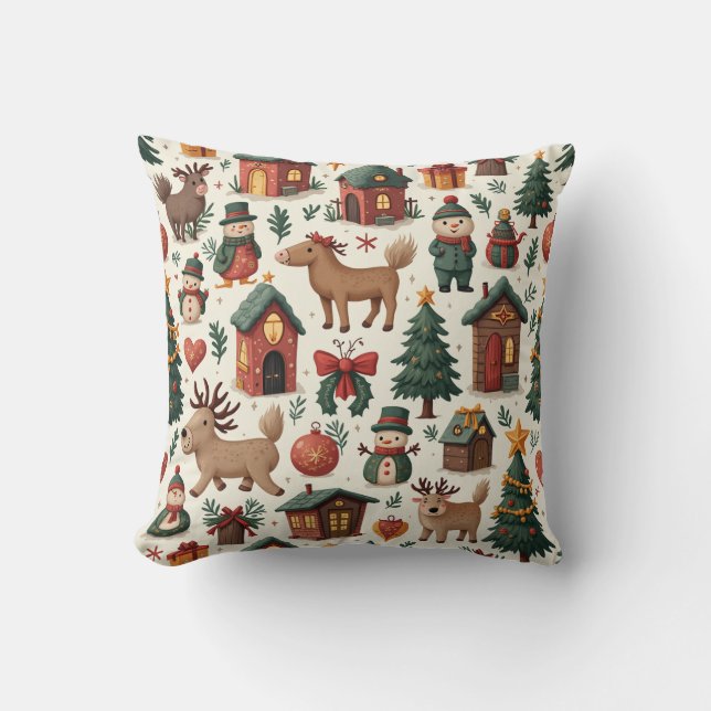 Coussin coussin de Noël (Modifier) (Recto)