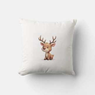 Coussin coussin de Noël rudolph