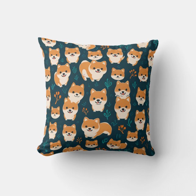 Coussin coussin de Shiba Inu (Recto)