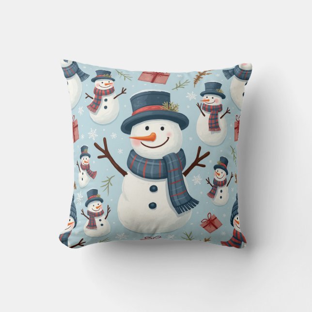 coussin coussin de snowman (Recto)