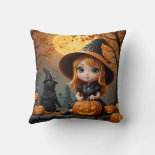 Coussin coussin de sorcière Halloween