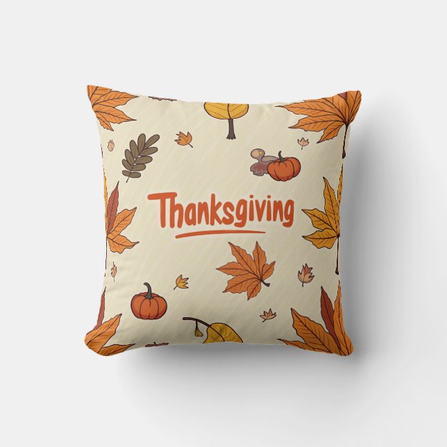 Coussin Coussin de Thanksgiving (Recto)
