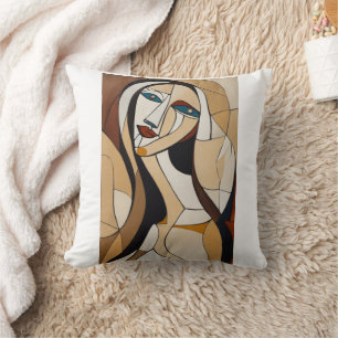 Coussin "Coussin féministe d'inspiration Picasso"