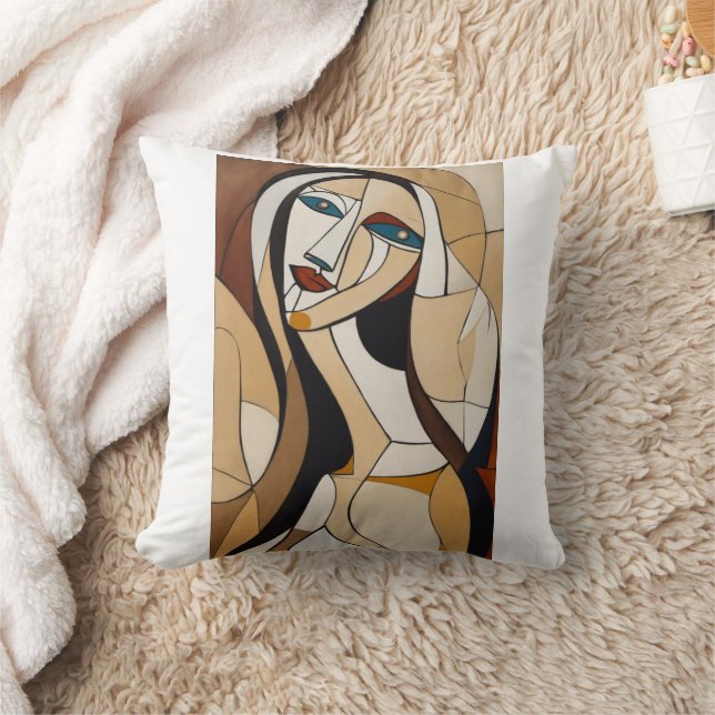 Coussin "Coussin féministe d'inspiration Picasso" (Couverture)