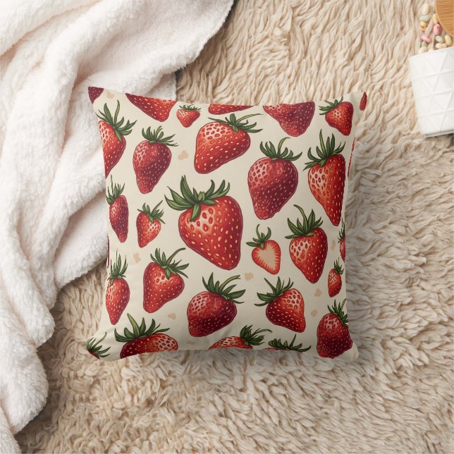 Coussin coussin fraise (Couverture)