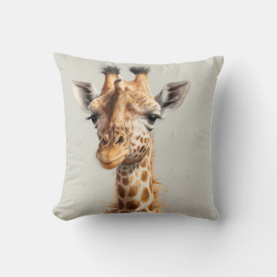 Coussin coussin, girafe,