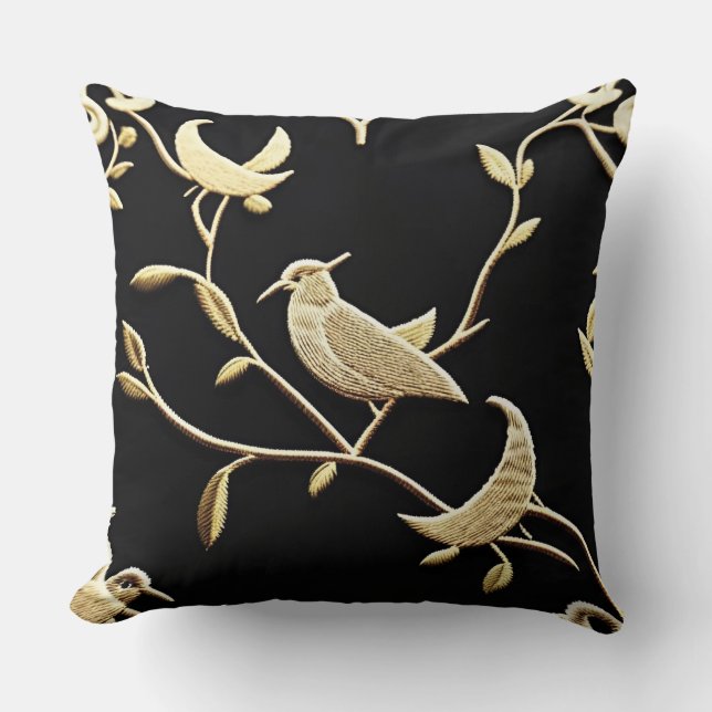 Coussin Coussin|Golden Nightingale|Gold Leaf\Thaillow Pill (Recto)