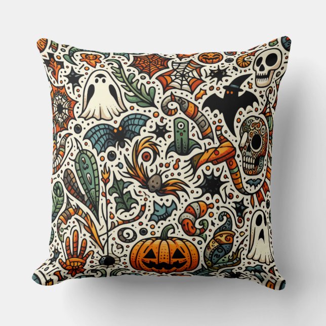 coussin coussin halloween (Recto)