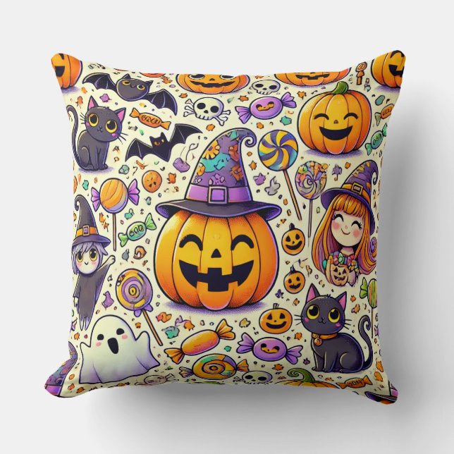 Coussin coussin Halloween (Recto)