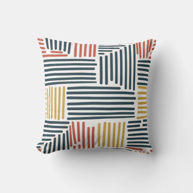 Coussin coussin minimaliste Abstrait motif (Recto)