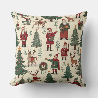 Coussin coussin motif de Noël